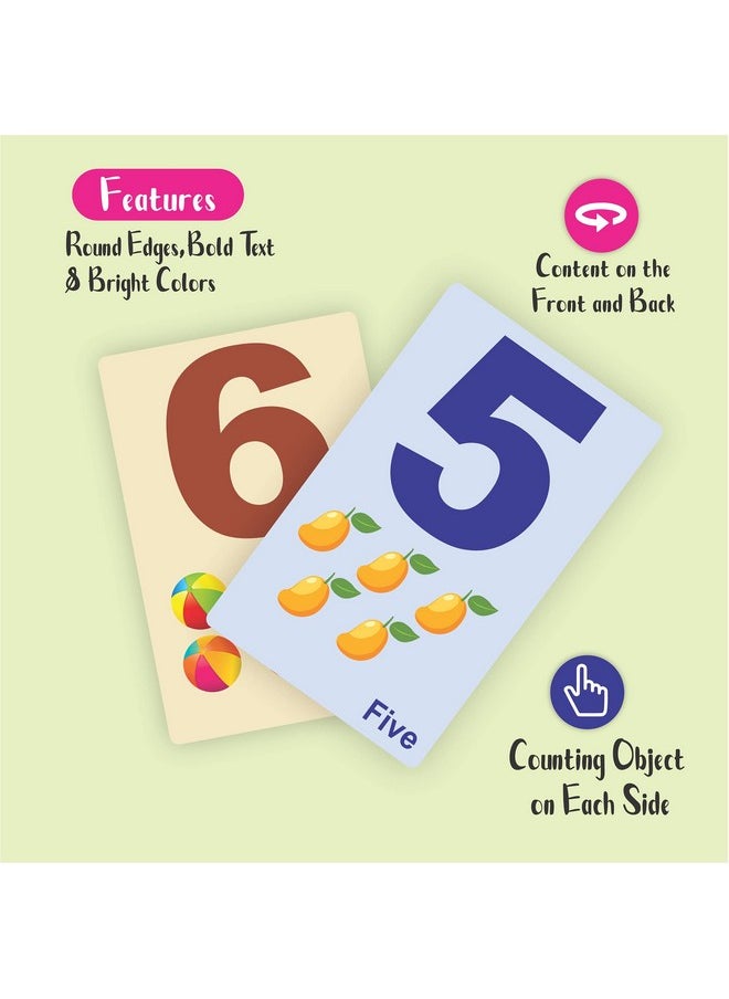 Bookworm Bookworm Flash Cards for Kids | Fun & Educational Numbers & Alphabets Set for Early Childhood Learning - Perfect for Ages 1-6 (18 Cards)  - Image 4