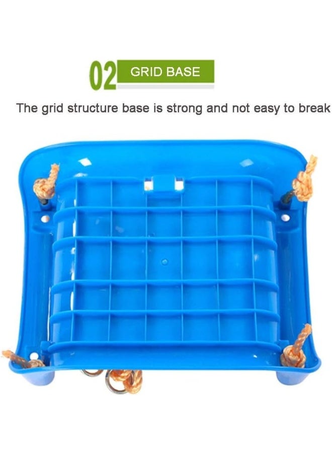 Rainbow Toys مقعد أرجوحة ثلاثي في واحد للأطفال مناسب للاستخدام الداخلي والخارجي مقعد أرجوحة معلق للأطفال من الرضع إلى الشباب 5 ألوان مجموعة أرجوحة في الملعب - Image 4