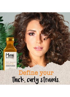 MAUI MOISTURE Curl Quench Coconut Oil Conditioner 13 oz  - Image 2