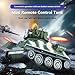 Ouhgnoh Mini WWII Gray German Tiger RC Tank Toy 172 Scale Model Electronic Radio Remote Control Vehicle Tank - Image 3