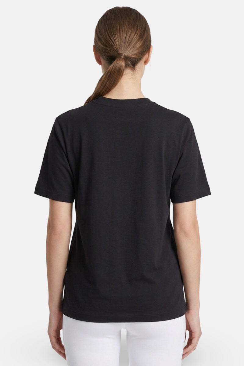 PUMA Women Relaxed Fit Short Sleeve Outdoor T-Shirt, Black - Image 3