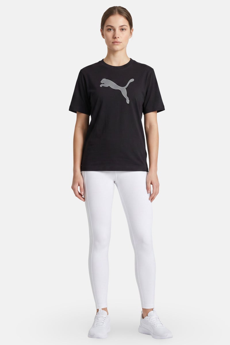PUMA Women Relaxed Fit Short Sleeve Outdoor T-Shirt, Black - Image 5
