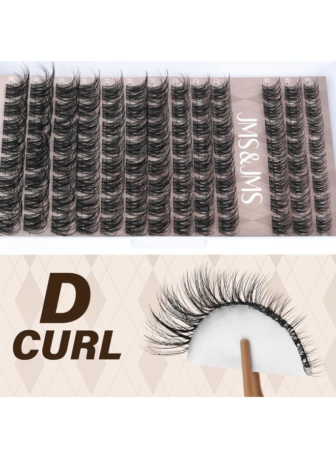 JMS&JMS Lash Clusters Kit Lash Extension Kit with Lash Bond and Seal Eyelash Applictor Lash Remover Eyelash Brush Lash Extension Kit for Beginner (3D BABY SOFIA-8-18mix) - Image 3