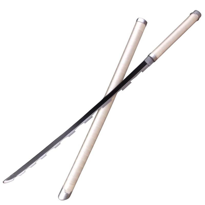 Offo Demon Slayer Inosuke Wooden Katana | 100CM Life-Size Anime Sword | Wooden Replica for Cosplay, Martial Arts, Home Decor & Gifts | Ideal for Anime Fans, Kids & Collectors - Image 4