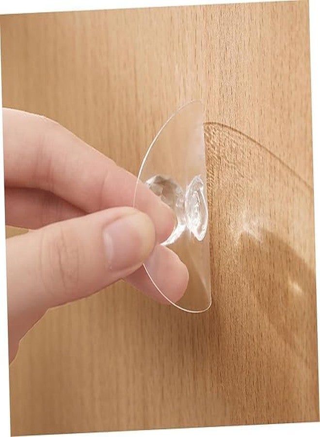 Oblivion Cabinet Drawer Pulls Knobs/Self Adhesive Clear Acrylic Crystal Shaped Pulls Handles for Wardrobe, Kitchen, Cupboard, Bathroom Dresser, Furniture Door Window (4Pcs) - Image 1