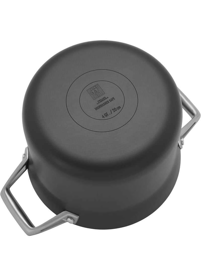 Zwilling ZWILLING Motion Hard Anodized 4qt Aluminum Nonstick Soup Pot  - Image 4