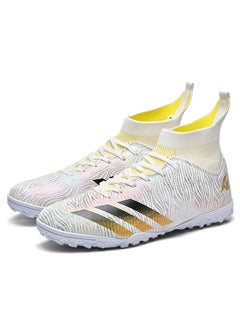 Generic 2025 New High Top Anti slip Football Shoes Outdoor Indoor Professional Youth Boys Football Shoes Unisex Football Cleats  - Image 2