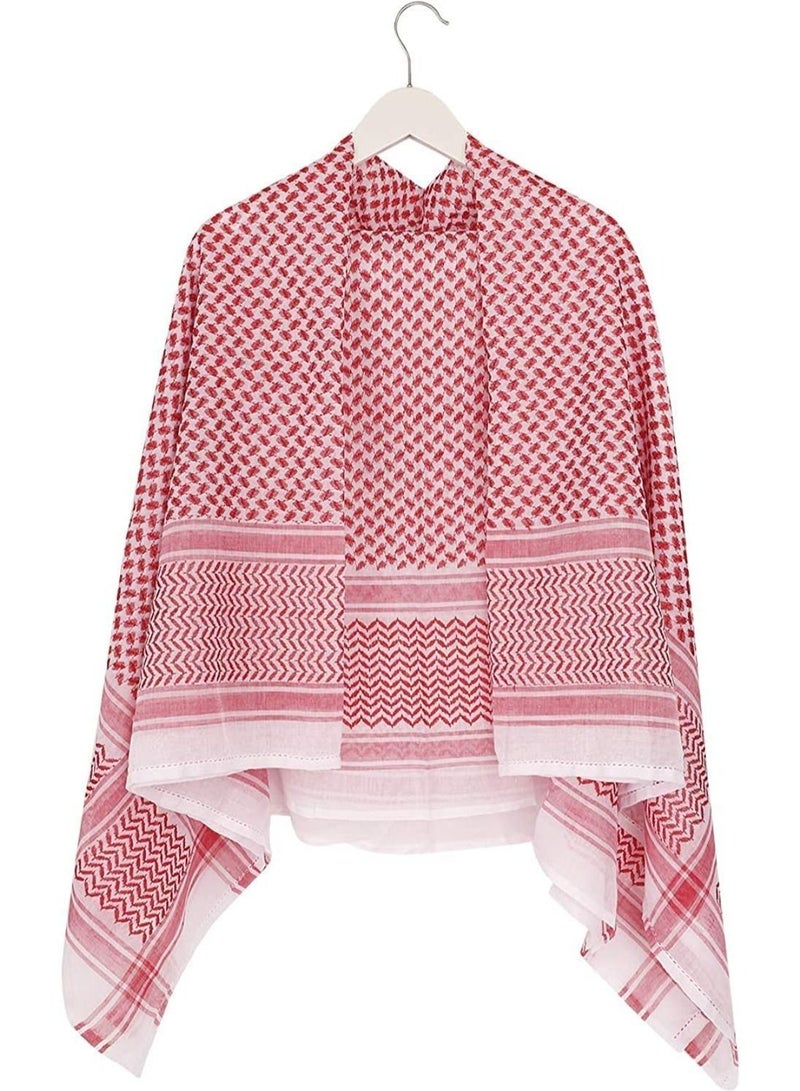Scarf Shemagh Tactical Desert Keffiyeh Head Neck Scarf White Arab Wrap