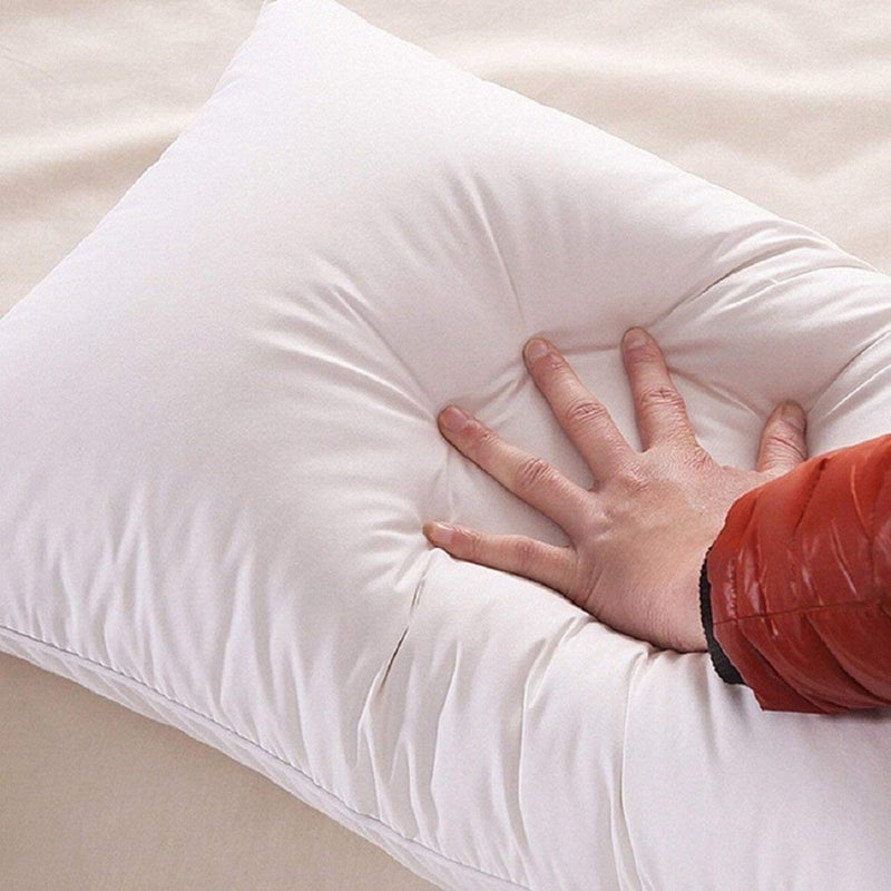Cushio® Premium Microfibre Pillow (Set of 3) Supreme Comfort for a Restful Sleep, Sleep Position, Standard Size 24 x16 Inches - Image 3