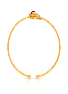 Malabar Gold and Diamonds Malabar Gold and Diamonds 18 Carat 750 Purity Diamond Bangle MNTTRA002OB7YVVSVS-GH25  - Image 3