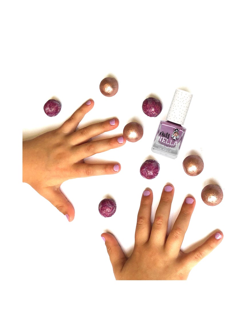 Miss Nella Kids Nail Polish Bubble Gum - Image 3