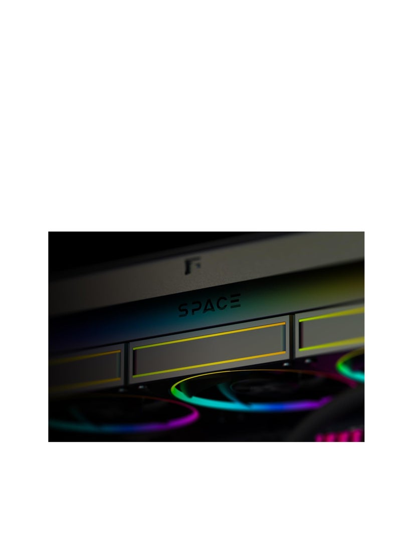 ID-COOLING SL360 CPU Liquid Cooler with Display, Customizable 2.1" LCD Display for Images or Performance Metrics, 360mm AIO Cooler, Three AF127 ARGB Fans, Fits Intel/AMD - Image 4