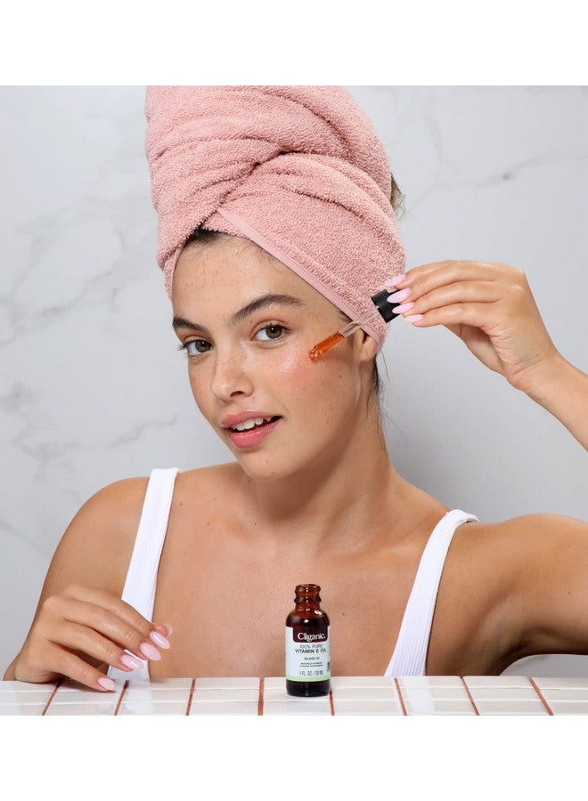 Cliganic 100% Pure Vitamin E Oil For Skin, Hair & Face - 30,000 Iu, Non-Gmo Verified | Natural D-Alpha Tocopherol - Image 1