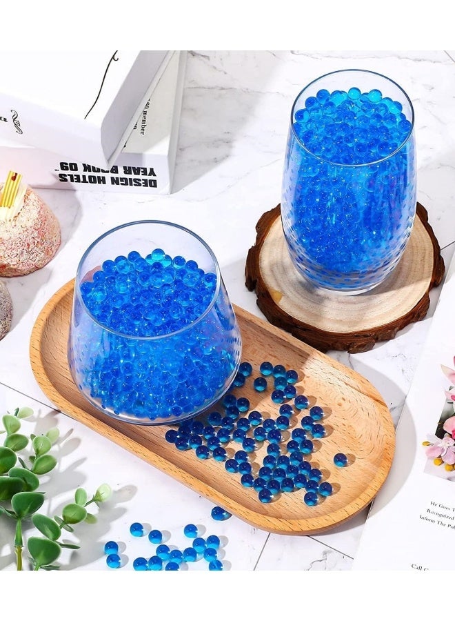 SUPER SO Gel Blaster Beads (50000pcs), 7-8mm Water Beads Gel Balls Bullets Made of Non-Toxic Water Ball Compatible with Splatter Ball Gun, Blue  - Image 4