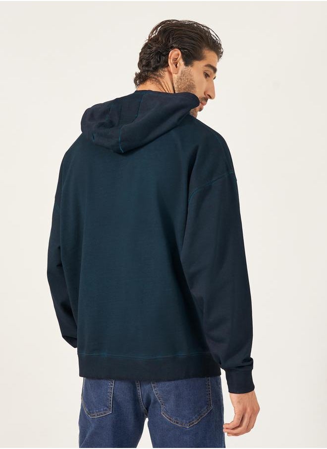 Styli - Acid Washed Number Print Oversized Hoodie - Image 1