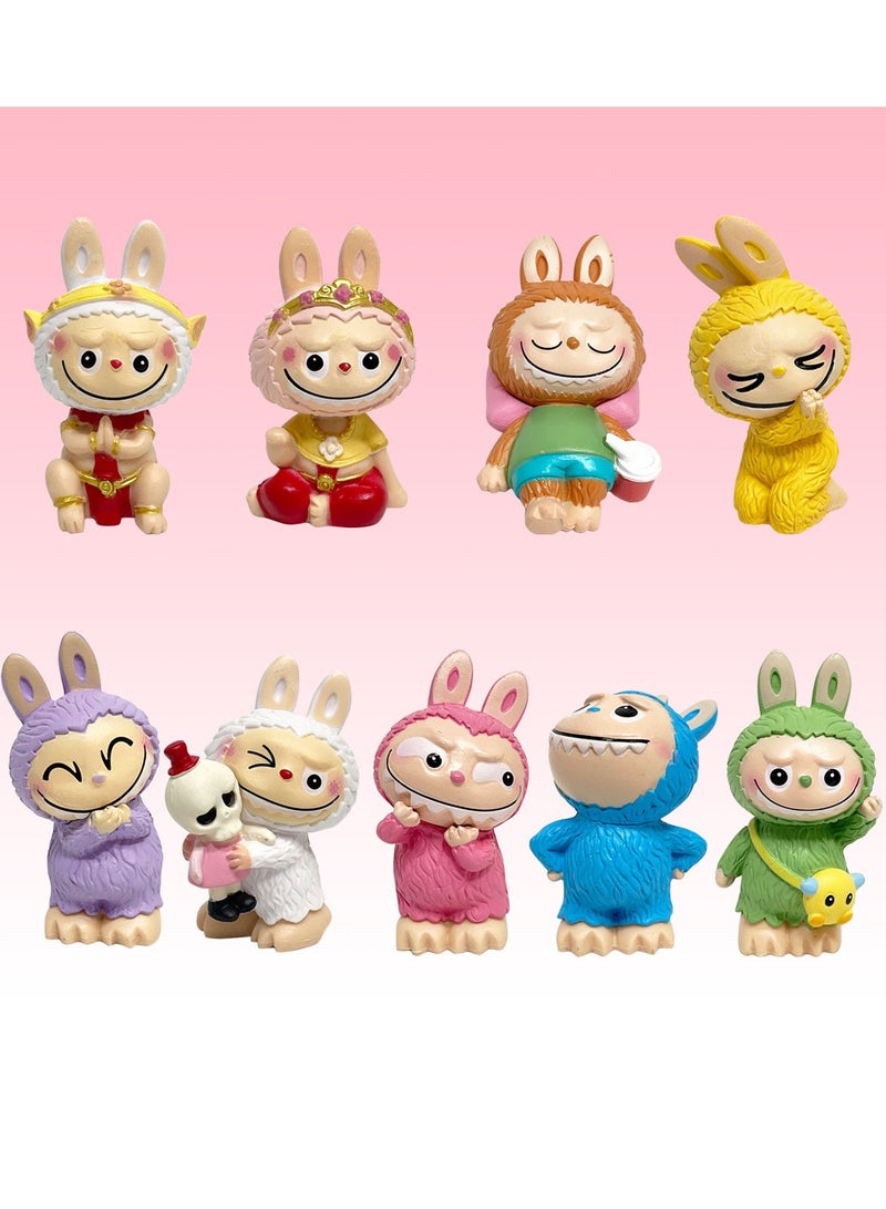 general Super cute girl wind cloth da blind box tide play office desktop small ornament creative figure doll birthday gift for children birthday holiday gift - Image 2