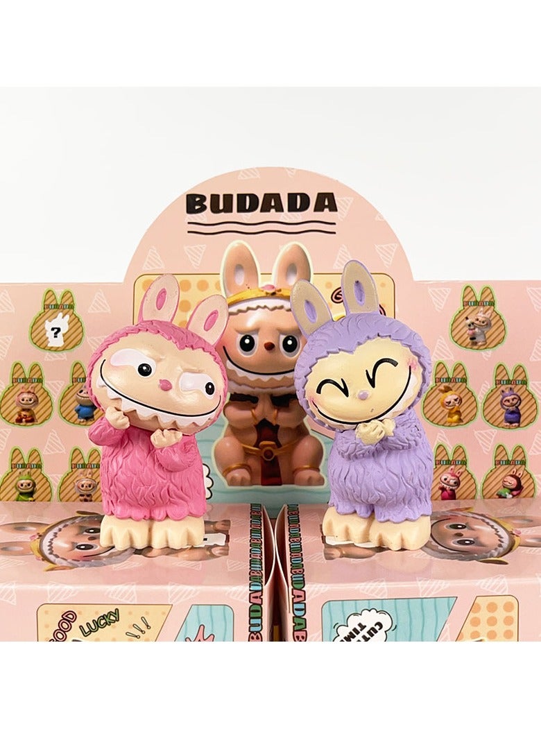 general Super cute girl wind cloth da blind box tide play office desktop small ornament creative figure doll birthday gift for children birthday holiday gift - Image 4