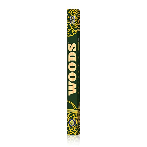 Cycle Pure Woods Natural Incense Sticks, 19 Inch, Pack of 6 (12 Agarbatti Sticks) | Lasts Upto 6 Hours per Stick | Woody, Sandal, Resin, Cedar, Masala, Amber, Natural Fragrance for Puja, Meditation - Image 3