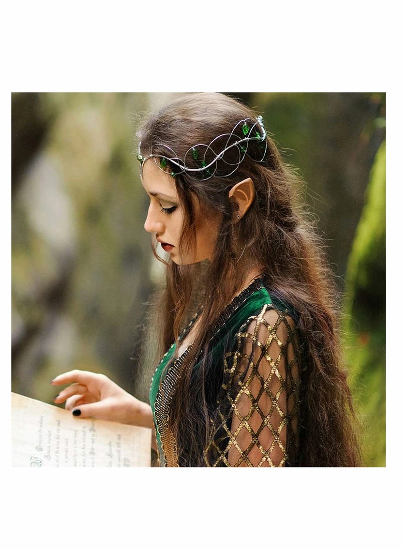 Excefore Pixie Elf Ears, Latex Dress Up Ears for Cosplay Fairy Soft Pointed Tips Anime Party Dress Up Costume Masquerade Accessories, for Any Themed Party (Skin Tone, 1 Pair) - Image 3