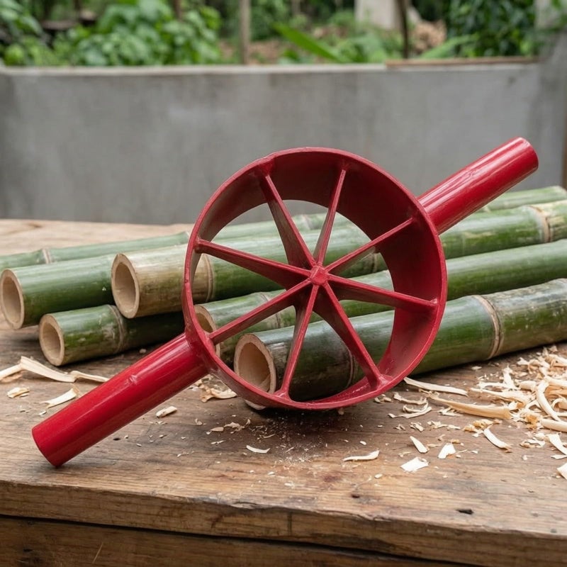Bamboo Cutter with Handles | Bamboo Splitter, Manganese Steel, for Workshop, Woodworkers, Farmers - Image 2