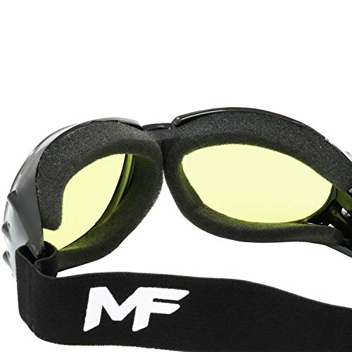 MF Vulcan Goggles (Black Frame/Yellow Lens) - Image 5