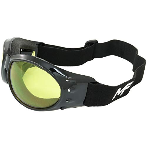 MF Vulcan Goggles (Black Frame/Yellow Lens) - Image 1