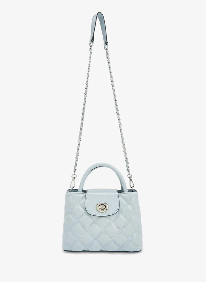 سيليست Quilted Crossbody Bag With Chain Strap