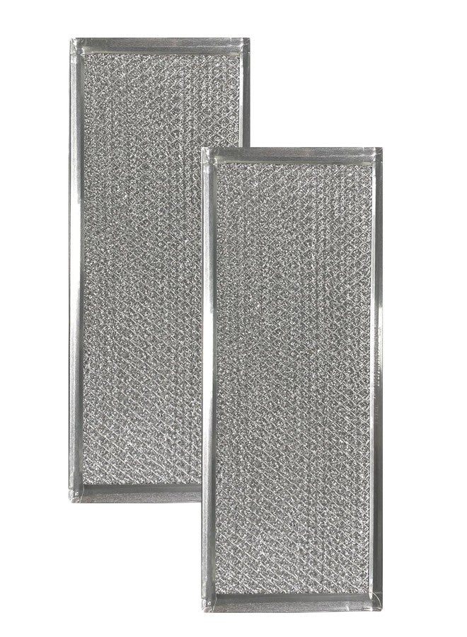 Air Filter Factory Grease Filter W10535950, PS8769987, W10834067 Replacement For Whirlpool Microwave Oven Aluminum Mesh Filter Screens 6-1/4" X 11" X 3/32" 2-Pack - Image 1