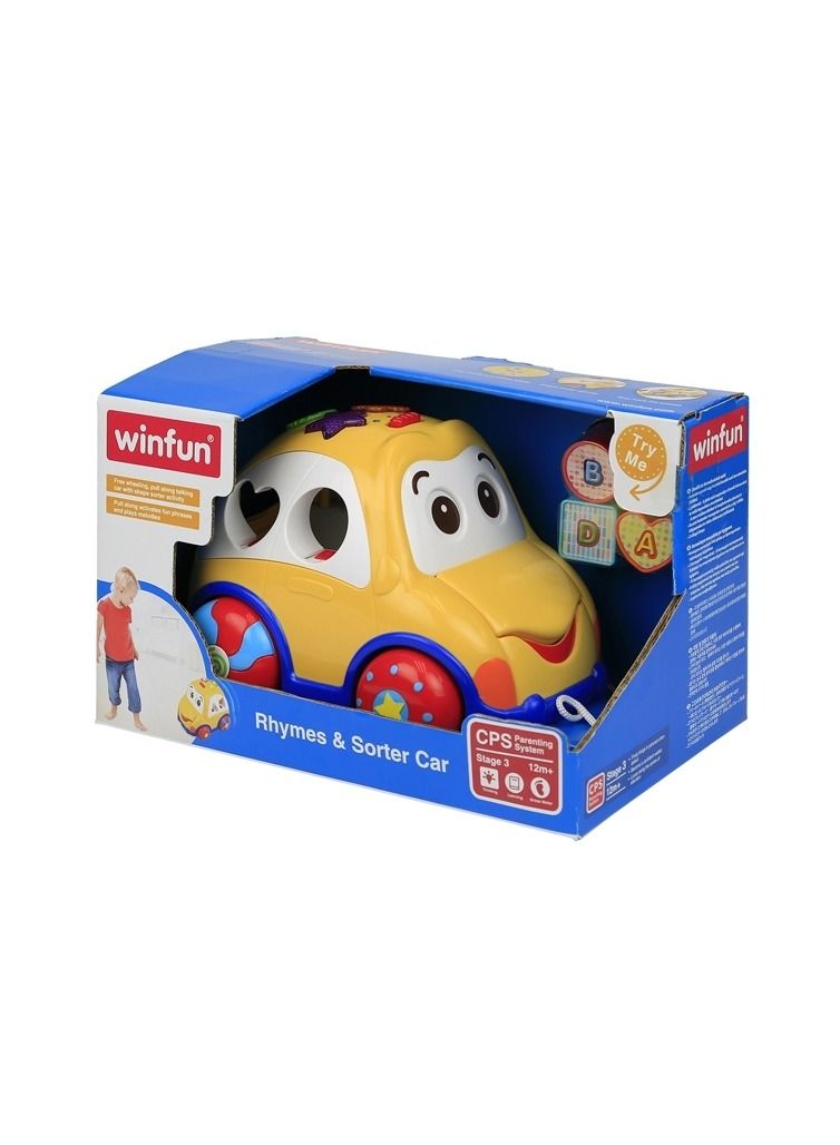 WinFun - Rhymes Sorter Car - 659 - Image 1
