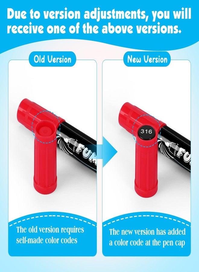 FUMILE 60 Colors Acrylic Paint Markers Dual Tip(Fine and Brush Tip), Acrylic Paint Pens Paint Markers for Wood, Rock, Plastic, Glass, Ceramic, Canvas.Acrylic Paint Markers Set for DIY Gifts and Art. - Image 2