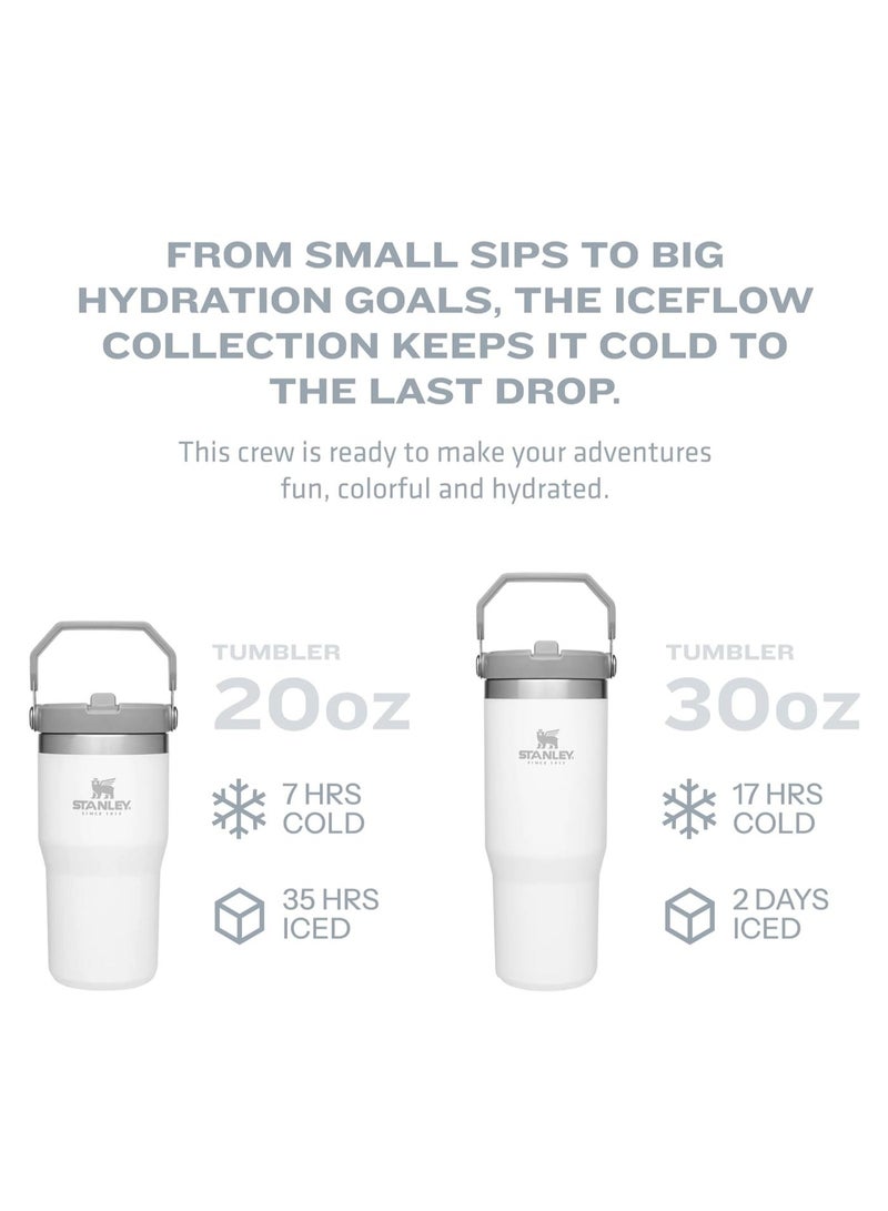 ستانلي Stanley Stanley Stainless Steel Tumbler - Vacuum Insulated Water Bottle for Home, Office or Car Reusable Cup with Straw Leak Resistant Flip Cold for, 30oz - Image 5