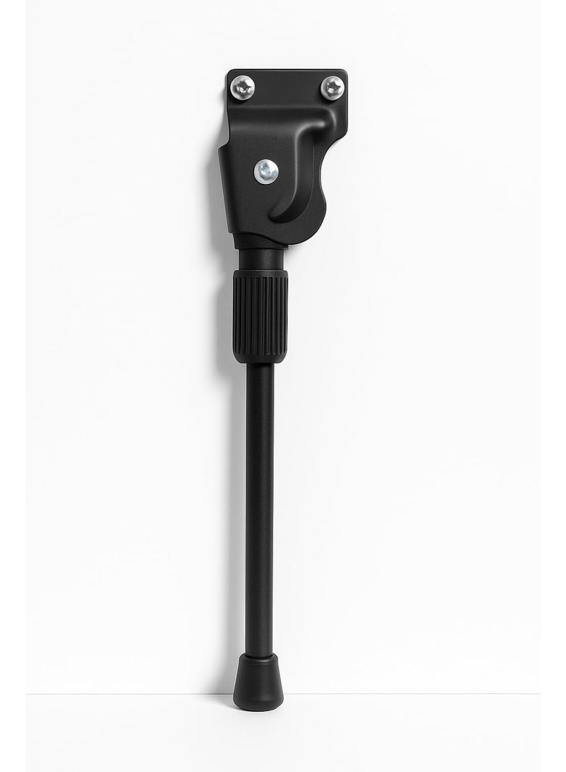Fukukawa Adjustable Bicycle Kickstand 33 cm Heavy-Duty Steel Side Stand for 24-29 Inch Bikes Non-Slip Rubber Foot Rust-Resistant Easy Install - Image 1