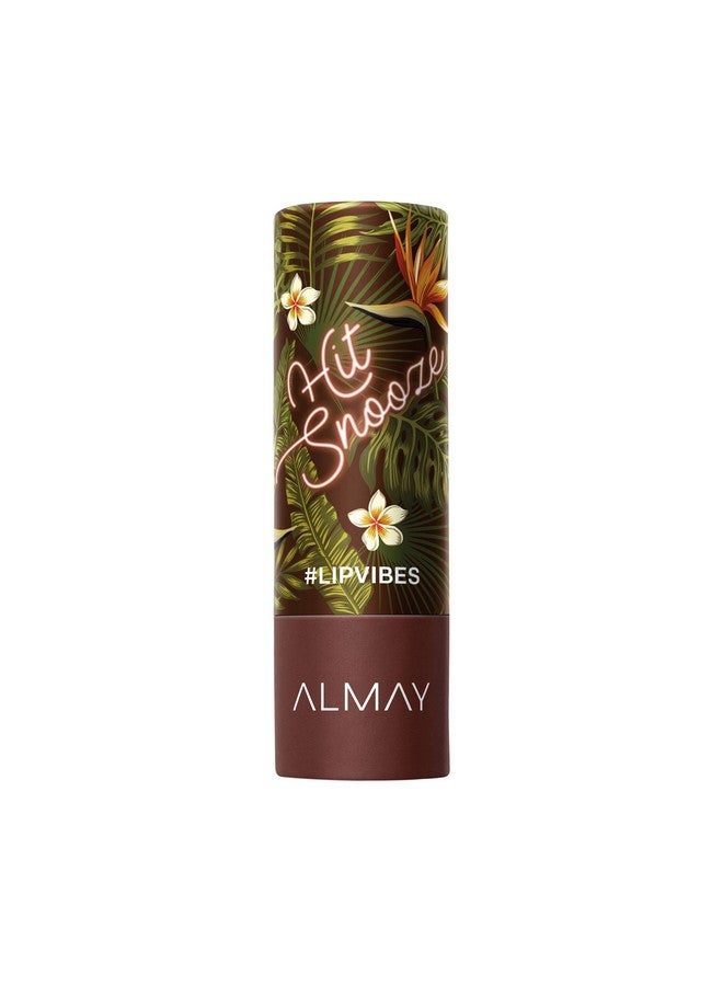 ألماي Lip Vibes, Hit Snoouncee، أحمر شفاه غير لامع، بني، عدد 1 - Image 1