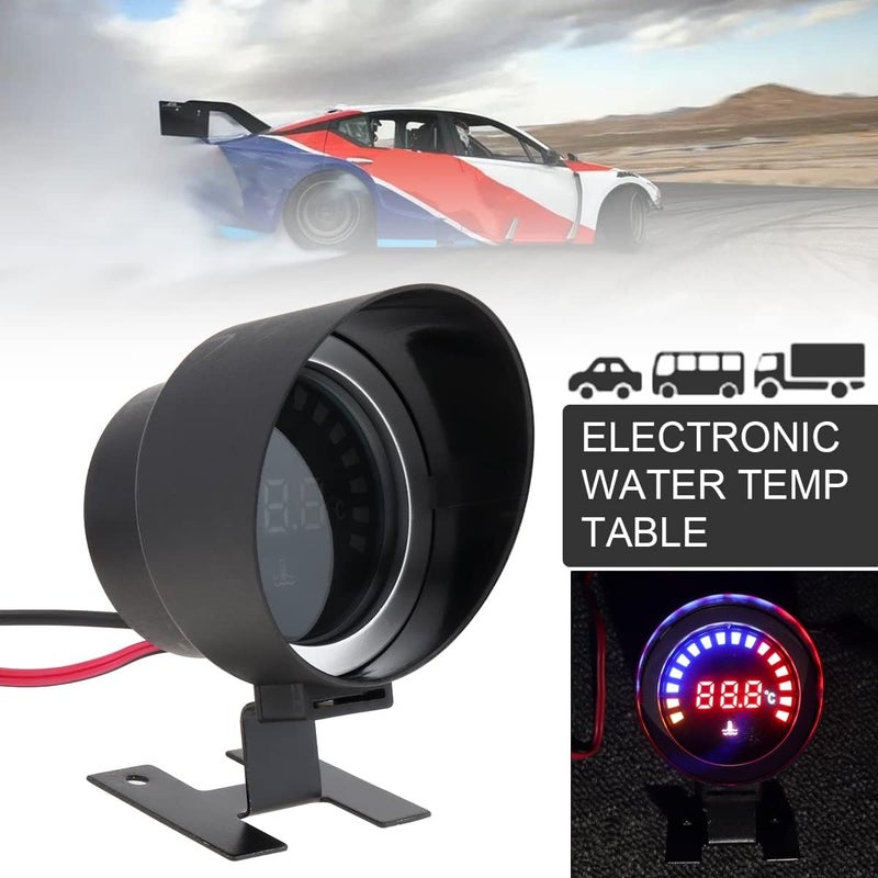 DriSentri 2 Inch Round LED Water Temperature Gauge - Image 3