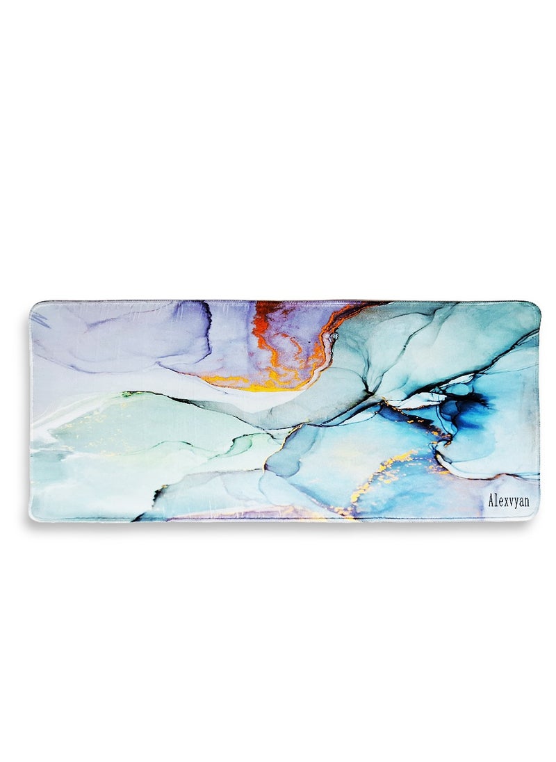Generic - Mouse Pad XL 70cmx30cmx2mm  – Extended Gaming & Office Mousepad with Non-Slip Rubber Base – Smooth Surface for Precise Control, Durable & Comfortable for Keyboard and Mouse Setup – Ideal for Gamers & Professionals - Image 1