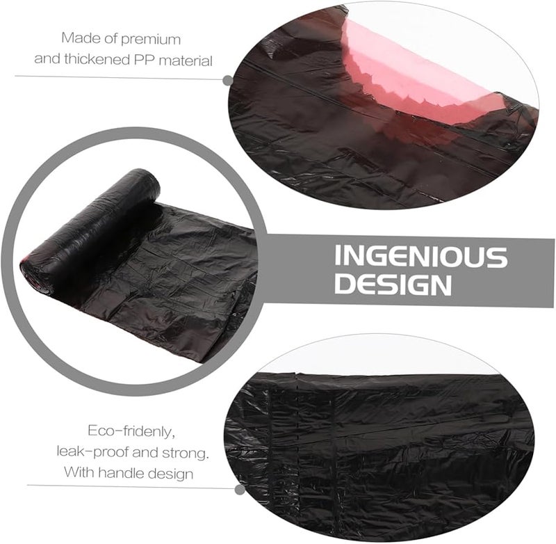 فاليكلود 10 حقيبة قمامة بسحاب مانعة للتسرب بسعة كبيرة مصنوعة من مادة البولي بروبيلين فائقة القوة عديمة الرائحة - Image 4