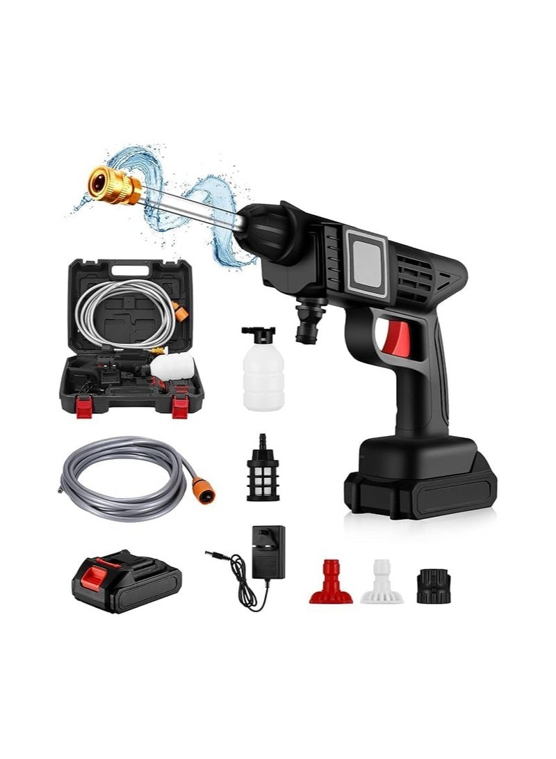 آلة غسيل كهربائية لاسلكية عالية الضغط 48 فولت قابلة لإعادة الشحن و للتعديل متعدد الاستخدام سهل الاستخدام والتنقل - Image 1