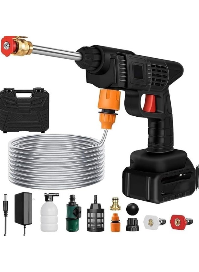 آلة غسيل كهربائية لاسلكية عالية الضغط 48 فولت قابلة لإعادة الشحن و للتعديل متعدد الاستخدام سهل الاستخدام والتنقل - Image 2