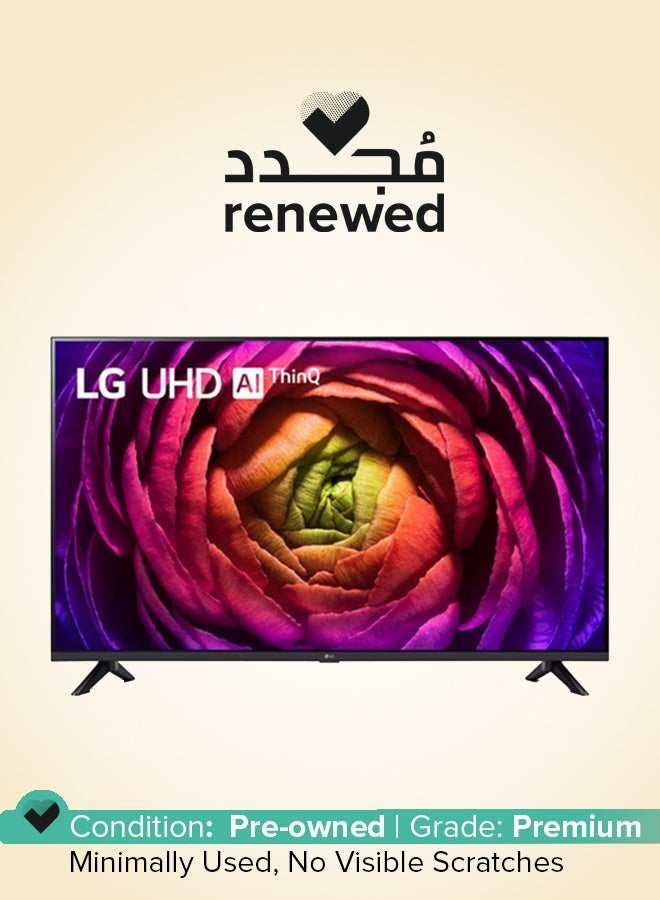 LG Renewed - 43 inch Smart TV 4K 43UR78 Black - Image 1
