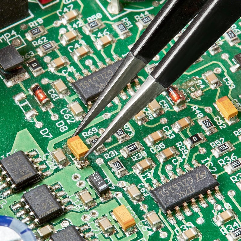 KNIPEX Precision ESD Tweezers - Stainless Steel, Model 92 28 69 ESD - Image 5