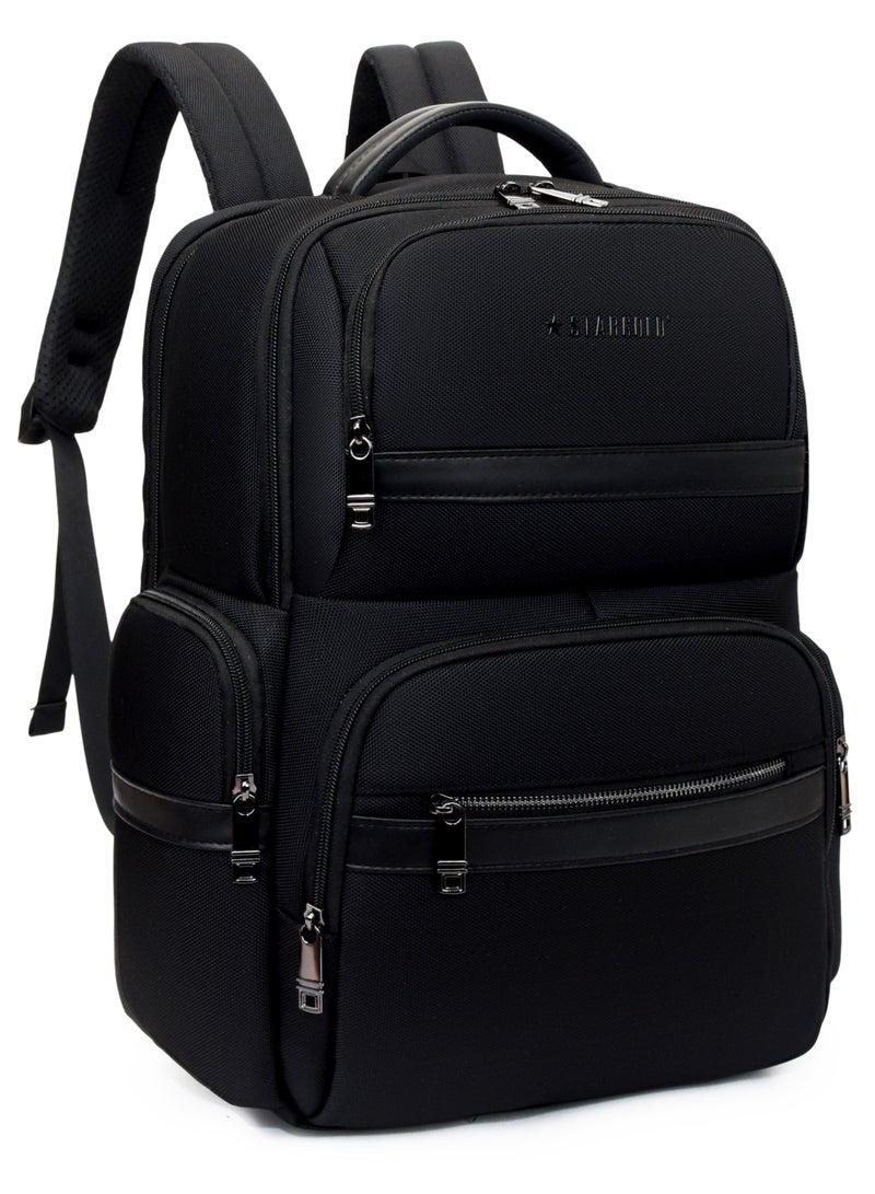 ستارجولد حقيبة ظهر مقاس 16.5 بوصة مع جيب أمامي ومنفذ USB وجيبين جانبيين - Image 2