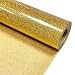 MerryMade Gold Glitter Heat Transfer Vinyl 12 x 8 ft HTV for Shirts Glitter HTV for All Cutter Machine Easy to Cut Weed for Heat Vinyl Design - Image 2