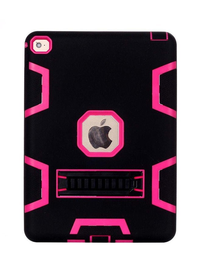NIBEMINENT Military Heavy Duty Hard Stand Case Cover For iPad Pro Black/Pink  - Image 1