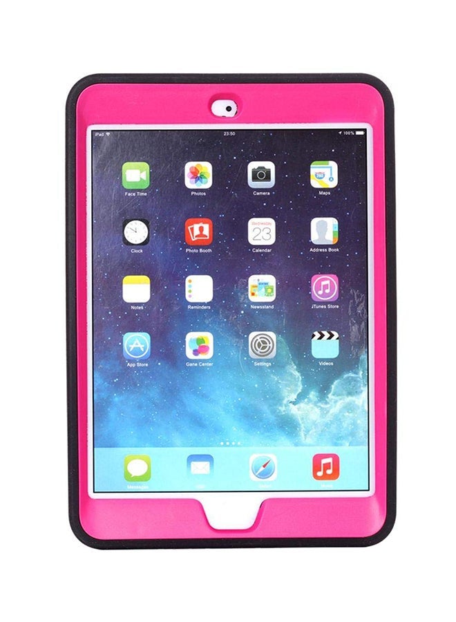 NIBEMINENT Military Heavy Duty Hard Stand Case Cover For iPad Pro Black/Pink  - Image 2