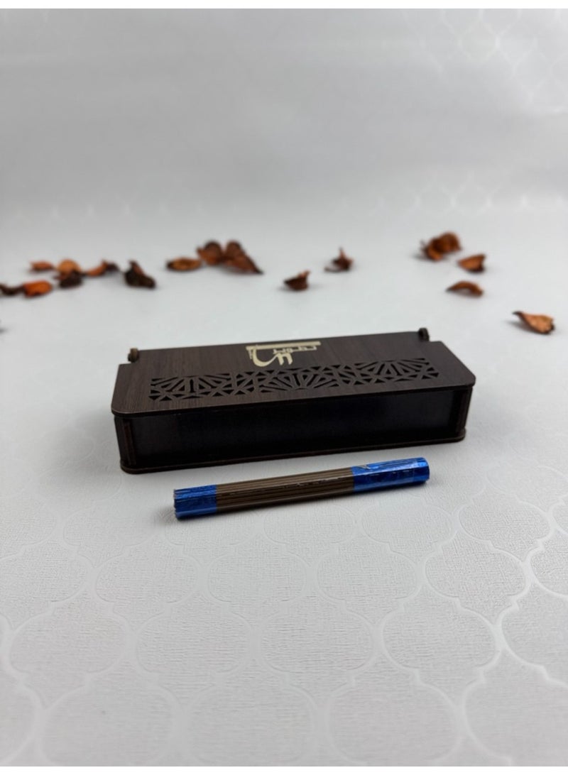 Samrix Incense Burner The Incense Burner features a storage compartment for 30 incense sticks and a safe, non-flammable ignition point.  ✔ Practical and safe incense burner design  ✔ Includes a dedicated storage compartment for incense sticks  ✔ Includes 30 ready-to-use incense sticks  ✔ Safe, non-flammable ignition point  ✔ Suitable for burning incense sticks  ✔ Easy to use and organize  ✔ Smart design for convenience and safety  ✔ Suitable for home and office use  ✔ High-quality and durable materials  ✔ Balanced fragrance distribution  ✔ Ideal for everyday use  ✔ Suitable as a practical gift  ✔ A great choice for special occasions  ✔ Adds a touch of luxury to any space  ✔ Safe for all family members  ✔ Suits various tastes - Image 2