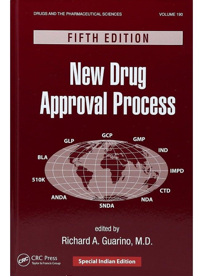 NEW DRUG APPROVAL PROCESS 5ED VOL 190 (HB 2017) (SPECIAL INDIAN EDITION)  - Image 1