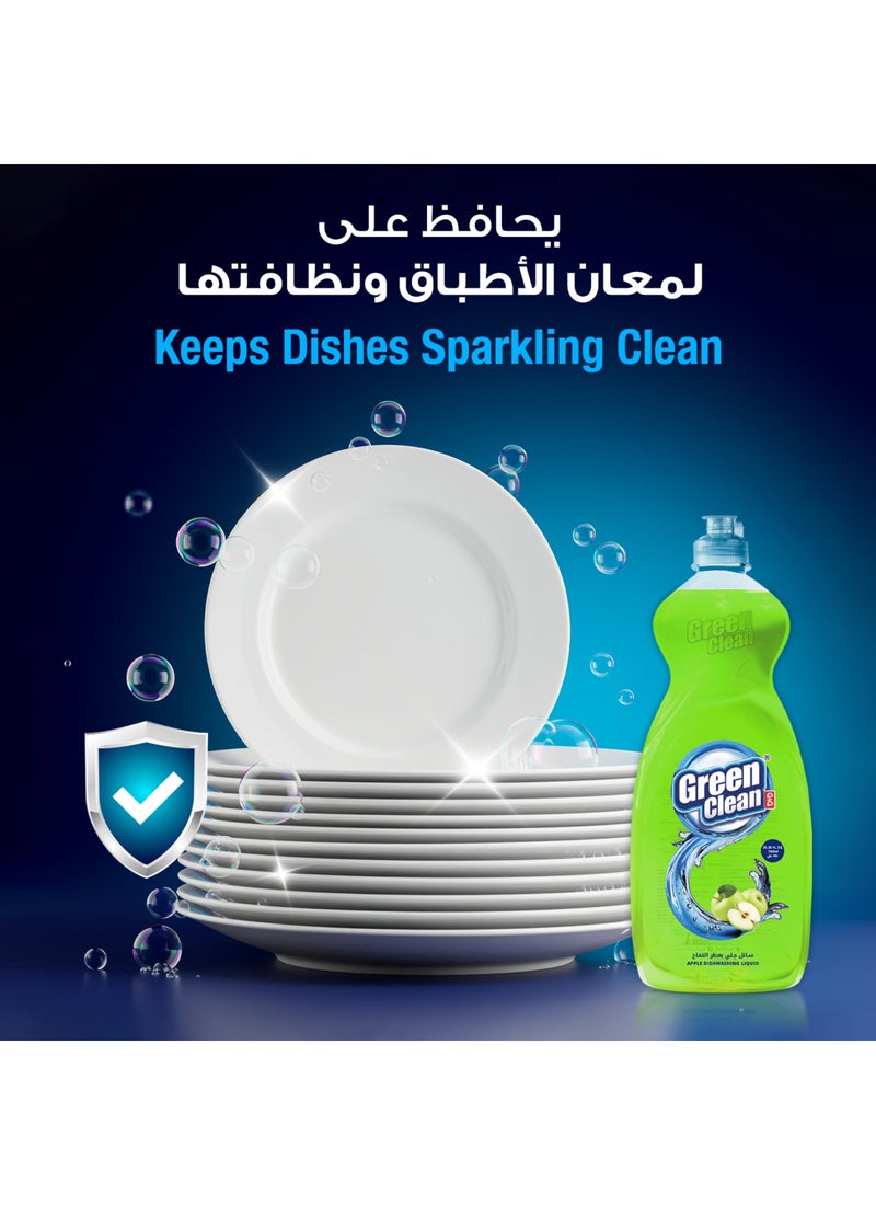 Green Clean Dishwashing Liquid Apple 750ml - Image 2