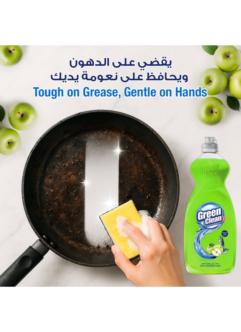 Green Clean Dishwashing Liquid Apple 750ml - Image 5