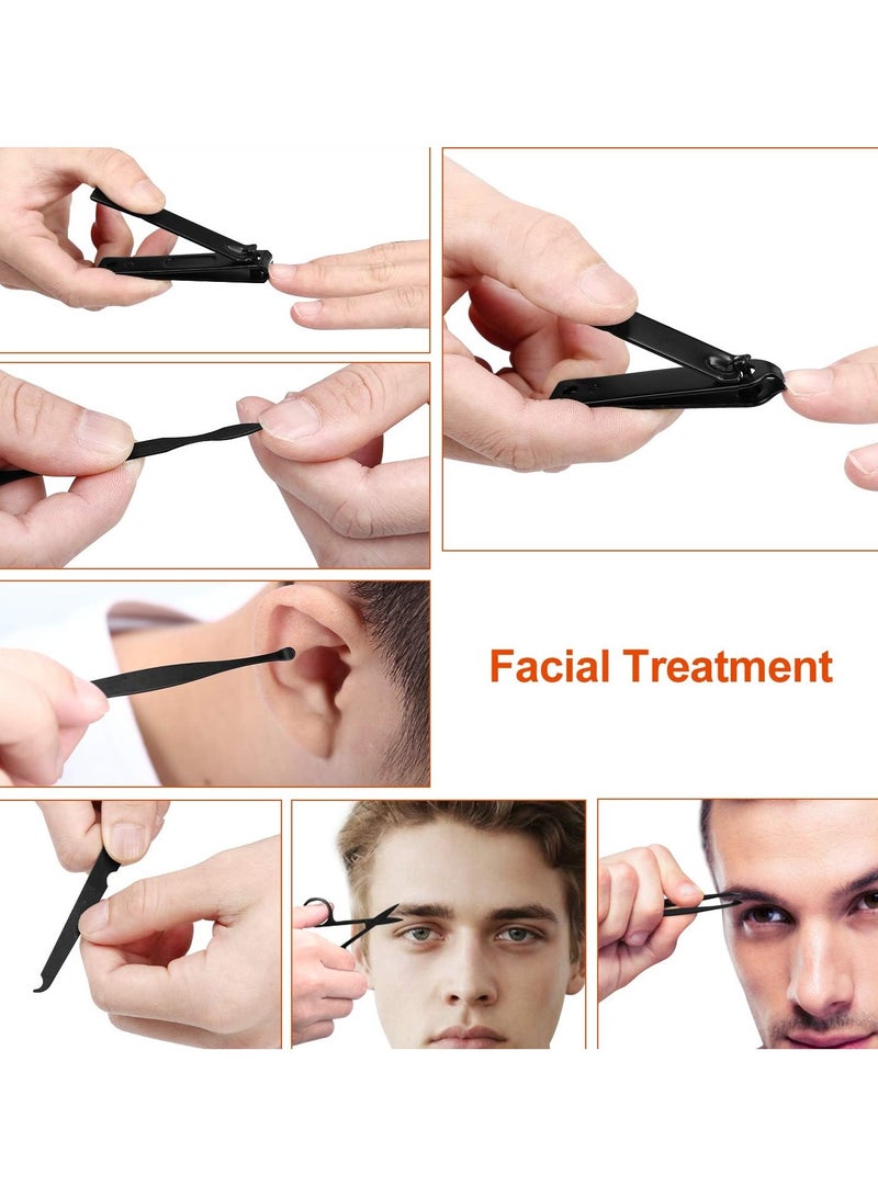 مجموعة العناية الشخصية للعناية الشخصية - مجموعة مانيكير فاخرة 8 في 1، مجموعة العناية بالقدمين الاحترافية هدية للرجال والزوج والصديق والوالدين والنساء وكبار السن والمرضى للعناية بالأظافر - Image 5