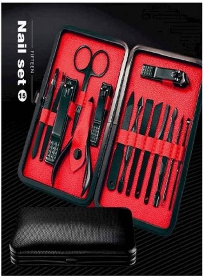 مجموعة العناية الشخصية للعناية الشخصية - مجموعة مانيكير فاخرة 8 في 1، مجموعة العناية بالقدمين الاحترافية هدية للرجال والزوج والصديق والوالدين والنساء وكبار السن والمرضى للعناية بالأظافر - Image 2